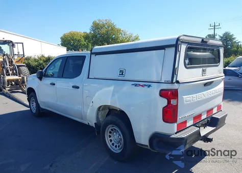 2020 Chevrolet Silverado 1500 4Wd Short Bed Wt from USA, damaged, VIN 1GCUYAEF1LZ152351